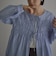 【秋カラー新登場◎/セットアイテム】シアーシャーリングシャツカーデセット