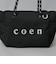 coen（コーエン）シルバーロゴ キャンバストートバッグ（Mサイズ）
