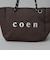 coen（コーエン）シルバーロゴ キャンバストートバッグ（Mサイズ）