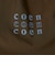 coen（コーエン）3ロゴトートバッグ