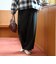ウールブレンド タックワイドスラックスパンツ