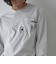 【WEB限定】CONVERSE （コンバース）天竺ポケットロングスリーブTシャツ