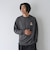 【WEB限定】OZZYブラッシュポンチクルーネックロングスリーブTシャツ