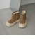 TOECAP ムートンライクショートブーツ