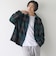 【WEB限定】POLO BCS（ポロ・ビーシーエス）シャギーチェックシャツ（KELLY）