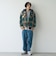 【WEB限定】POLO BCS（ポロ・ビーシーエス）起毛シャギーチェックCPOシャツ（KELLY）