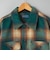 【WEB限定】POLO BCS（ポロ・ビーシーエス）起毛シャギーチェックCPOシャツ（KELLY）