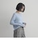 【Feel Soft / フィールソフト】ウールブレンド リブクルーネックトップス