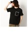 メッセージプリント＆ポケット半袖Ｔシャツ