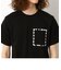 メッセージプリント＆ポケット半袖Ｔシャツ