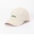 ロゴ刺繍キャップ