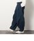 デニムワイドテーパードパンツ
