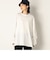 バックプリントワイド長袖クルーネックＴシャツ