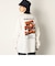 バックプリントワイド長袖クルーネックＴシャツ