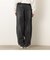 ストレッチデニムワイドテーパードパンツ