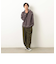カットコール タックテーパードパンツ