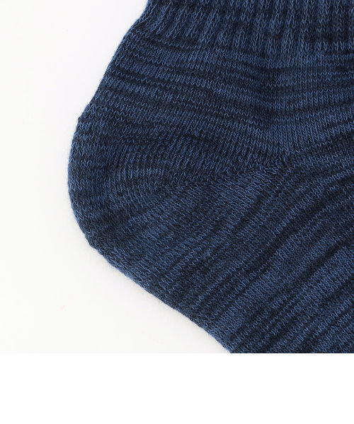 メランジショートソックス