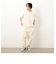 バックロゴプリント 布帛切替 半袖Ｔシャツ