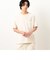 バックロゴプリント 布帛切替 半袖Ｔシャツ