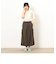 バックロゴプリント 布帛切替 半袖Ｔシャツ