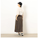 バックロゴプリント 布帛切替 半袖Ｔシャツ