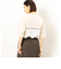 バックロゴプリント 布帛切替 半袖Ｔシャツ