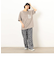 バックロゴプリント 布帛切替 半袖Ｔシャツ