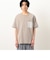 バックロゴプリント 布帛切替 半袖Ｔシャツ