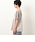 バックロゴプリント 布帛切替 半袖Ｔシャツ