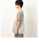 バックロゴプリント 布帛切替 半袖Ｔシャツ
