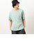 バックロゴプリント 布帛切替 半袖Ｔシャツ