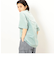 バックロゴプリント 布帛切替 半袖Ｔシャツ