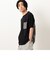 バックロゴプリント 布帛切替 半袖Ｔシャツ