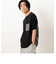 バックロゴプリント 布帛切替 半袖Ｔシャツ