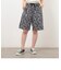 コットン アフリカン柄プリント ショートパンツ
