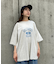 半袖フットボールプリントＴシャツ