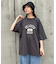 半袖フットボールプリントＴシャツ