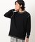カラーステッチ長袖Ｔシャツ