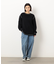 カラーステッチ長袖Ｔシャツ