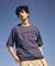 メッセージエンボス半袖ラグランＴシャツ