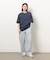 メッセージエンボス半袖ラグランＴシャツ