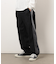 ストレッチデニム配色切り替えパンツ