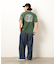 フロスト加工プリント半袖Ｔシャツ