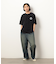 フロスト加工プリント半袖Ｔシャツ