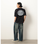 フロスト加工プリント半袖Ｔシャツ