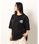 フロスト加工プリント半袖Ｔシャツ