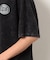 フロスト加工プリント半袖Ｔシャツ