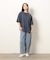 フロスト加工プリント半袖Ｔシャツ