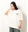 フロスト加工プリント半袖Ｔシャツ