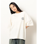 フロスト加工プリント半袖Ｔシャツ